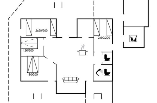 Foto 2 - Casa con 4 camere da letto a Hals con terrazza