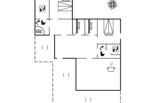 Foto 16 - Casa con 4 camere da letto a Sæby con terrazza e sauna