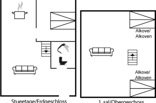 Photo 2 - Appartement de 1 chambre à Tranekær avec terrasse