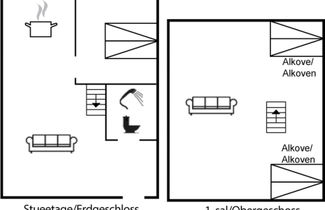Photo 2 - Appartement de 1 chambre à Tranekær avec terrasse