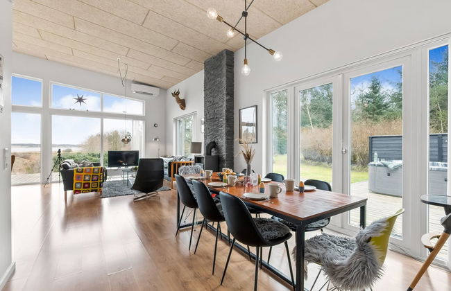 Casa de 3 quartos em Højslev com terraço e banheira de hidromassagem - Foto 34