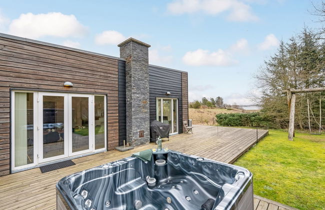 Casa de 3 quartos em Højslev com terraço e banheira de hidromassagem - Foto 4