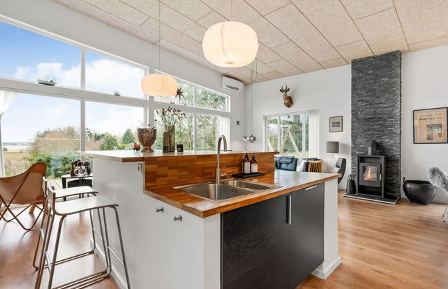 Casa de 3 quartos em Højslev com terraço e banheira de hidromassagem - Foto 32