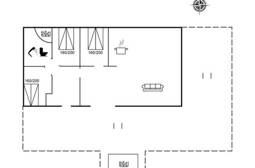 Photo 2 - Maison de 3 chambres à Højslev avec terrasse et bain à remous