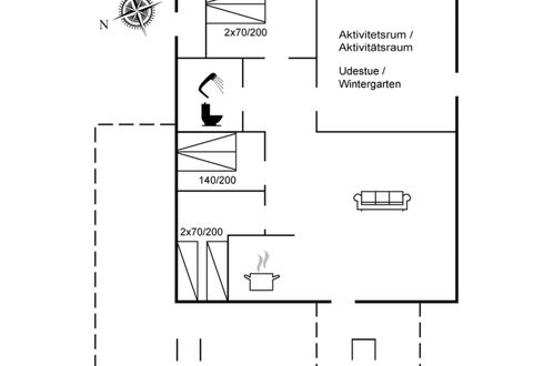 Foto 34 - Haus mit 3 Schlafzimmern in Toftum Bjerge