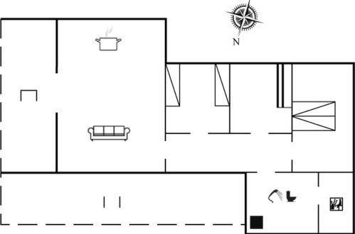 Foto 19 - Casa con 3 camere da letto a Skjern con terrazza e sauna