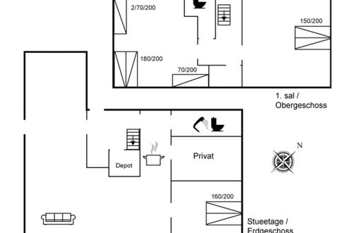 Foto 2 - Casa con 3 camere da letto a Løgstør con terrazza