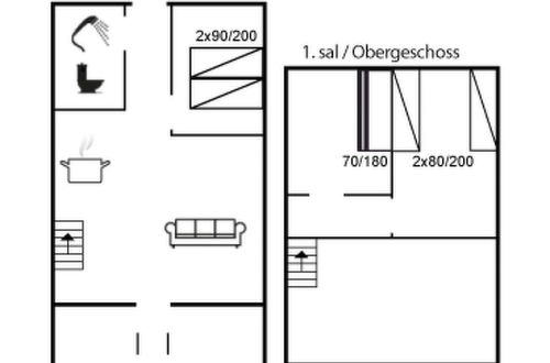 Foto 17 - Apartment mit 3 Schlafzimmern in Vestervig mit terrasse