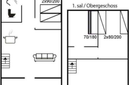 Foto 17 - Apartamento de 3 quartos em Vestervig com terraço