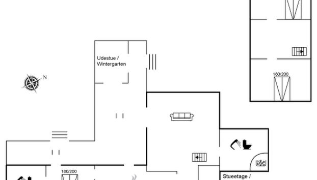 Casa de 3 quartos em Løgstrup com terraço - Foto 2