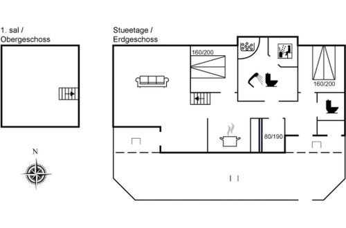 Foto 2 - Casa de 3 quartos em Lønstrup com terraço e sauna