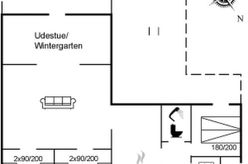 Foto 25 - Haus mit 3 Schlafzimmern in Sæby mit terrasse und sauna