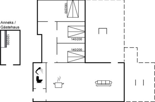 Foto 15 - Casa con 3 camere da letto a Juelsminde con terrazza