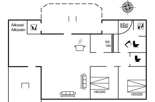 Foto 29 - Casa con 3 camere da letto a Løkken con terrazza e sauna