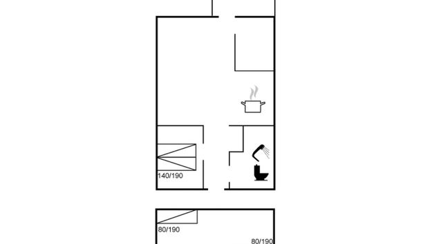Apartment mit 1 Schlafzimmer in Løkken mit schwimmbad und terrasse - Foto 2