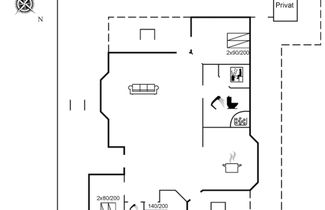 Foto 2 - Casa de 3 quartos em Løkken com terraço e sauna