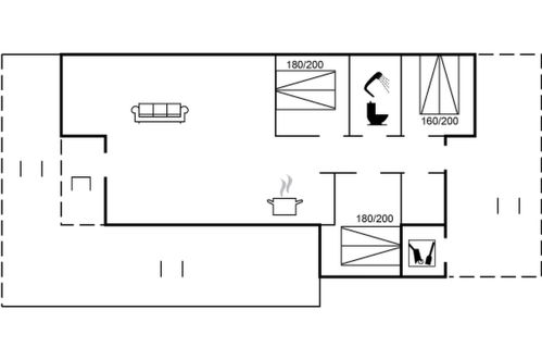 Foto 36 - Casa con 3 camere da letto a Løkken con terrazza