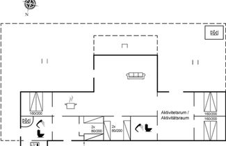Foto 2 - Casa de 5 quartos em Nexø com terraço e sauna