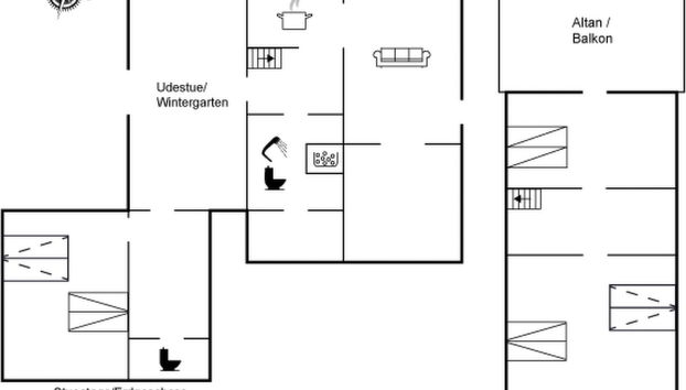 Casa de 3 quartos em Østermarie com terraço - Foto 2