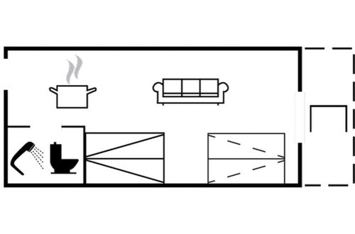 Foto 2 - Apartamento em Allinge com terraço