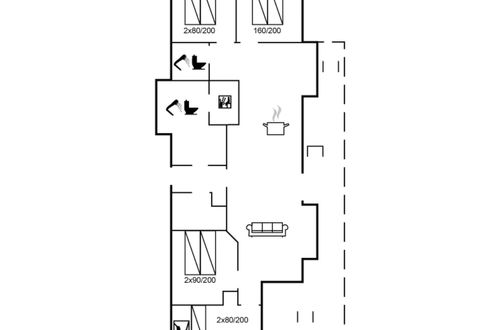 Foto 2 - Casa de 4 quartos em Hasle com terraço e sauna