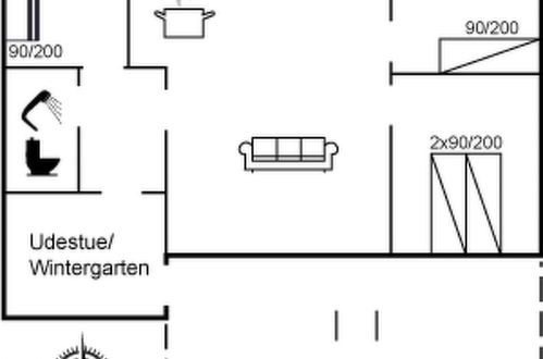 Foto 22 - Casa de 3 quartos em Løkken com terraço