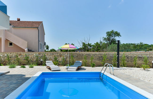 Casa de 5 quartos em Sibenik com piscina privada e jardim - Foto 17
