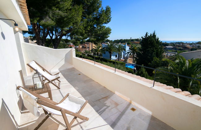 Casa de 2 quartos em Calp com piscina privada e jardim - Foto 18