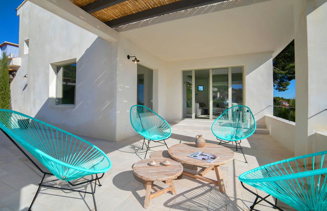 Casa de 2 quartos em Calp com piscina privada e jardim - Foto 24