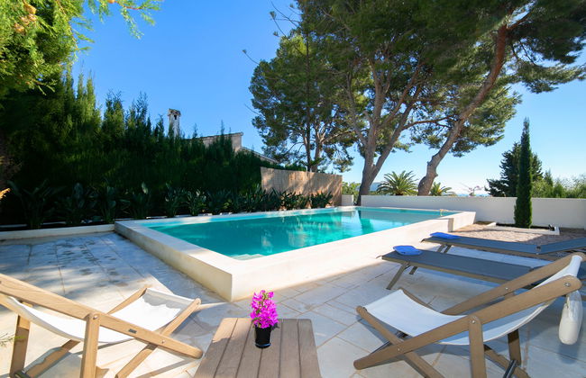 Casa de 2 quartos em Calp com piscina privada e jardim - Foto 20