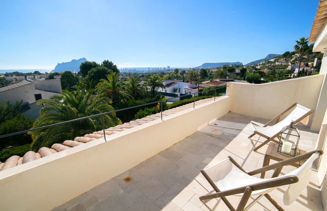 Casa de 2 quartos em Calp com piscina privada e jardim - Foto 19