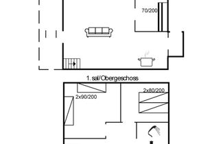 Photo 2 - Appartement de 3 chambres à Rømø avec terrasse
