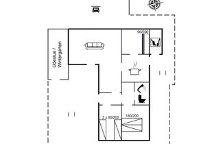 Photo 2 - Maison de 3 chambres à Rømø avec terrasse