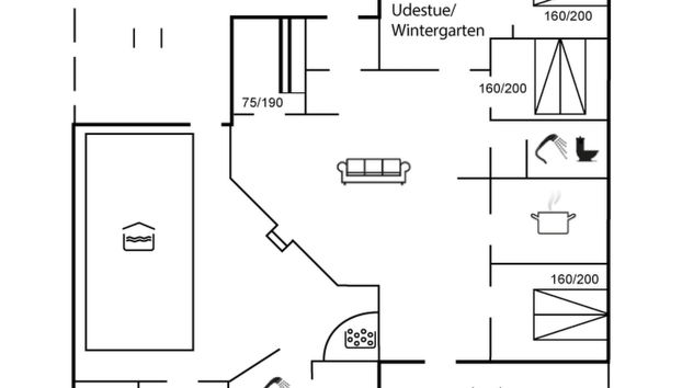 Maison de 4 chambres à Hvide Sande avec piscine privée et terrasse - Photo 2
