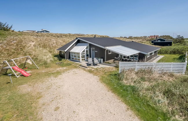 Casa de 4 quartos em Hvide Sande com piscina privada e terraço - Foto 5