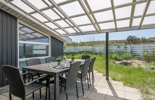 Casa de 4 quartos em Hvide Sande com piscina privada e terraço - Foto 14
