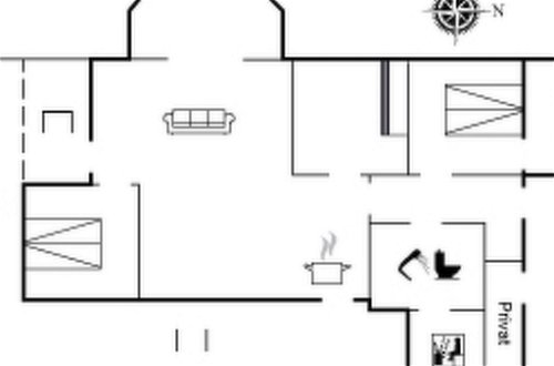 Foto 27 - Haus mit 3 Schlafzimmern in Klitmøller mit terrasse und sauna