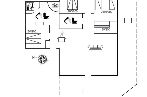 Foto 2 - Casa de 4 quartos em Rømø com terraço e sauna