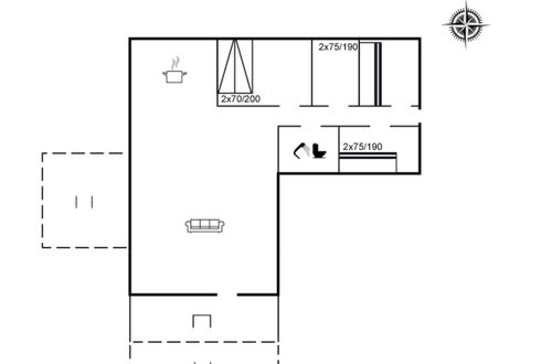 Foto 15 - Casa con 3 camere da letto a Saltum con terrazza