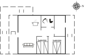 Foto 2 - Casa de 2 quartos em Hvide Sande com terraço e sauna