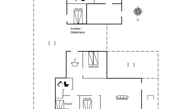 Casa de 3 quartos em Saltum com terraço - Foto 2