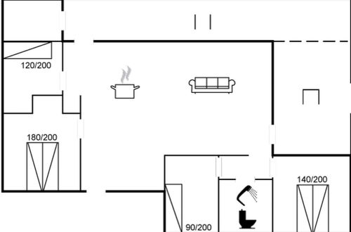 Foto 2 - Casa con 4 camere da letto a Blokhus