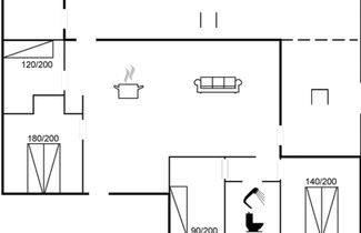 Foto 2 - Casa con 4 camere da letto a Blokhus
