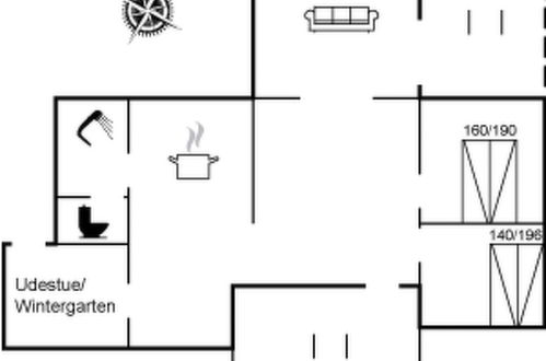 Foto 35 - Haus mit 2 Schlafzimmern in Klitmøller mit terrasse