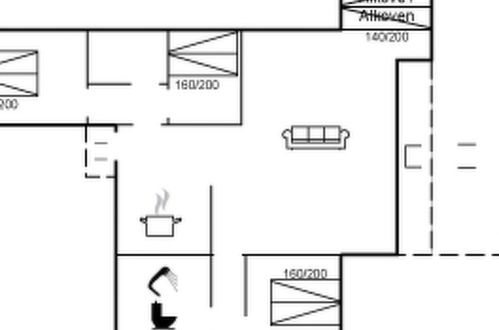 Foto 15 - Casa de 3 habitaciones en Væggerløse con terraza