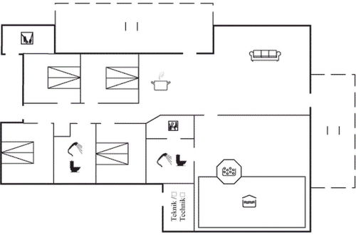 Photo 2 - Maison de 4 chambres à Blåvand avec piscine privée et terrasse