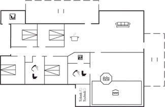 Photo 2 - Maison de 4 chambres à Blåvand avec piscine privée et terrasse