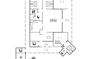 Foto 2 - Casa de 3 quartos em Oksbøl com terraço e sauna