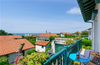 Foto 1 - Casa de 5 habitaciones en Biarritz con jardín y vistas al mar