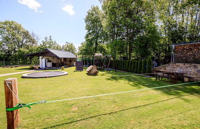 Apartamento de 1 quarto em Arnoltice com jardim e terraço - Foto 14